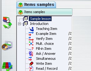 Planner menu