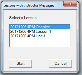 Message Alert