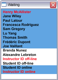 open list