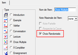 random settings